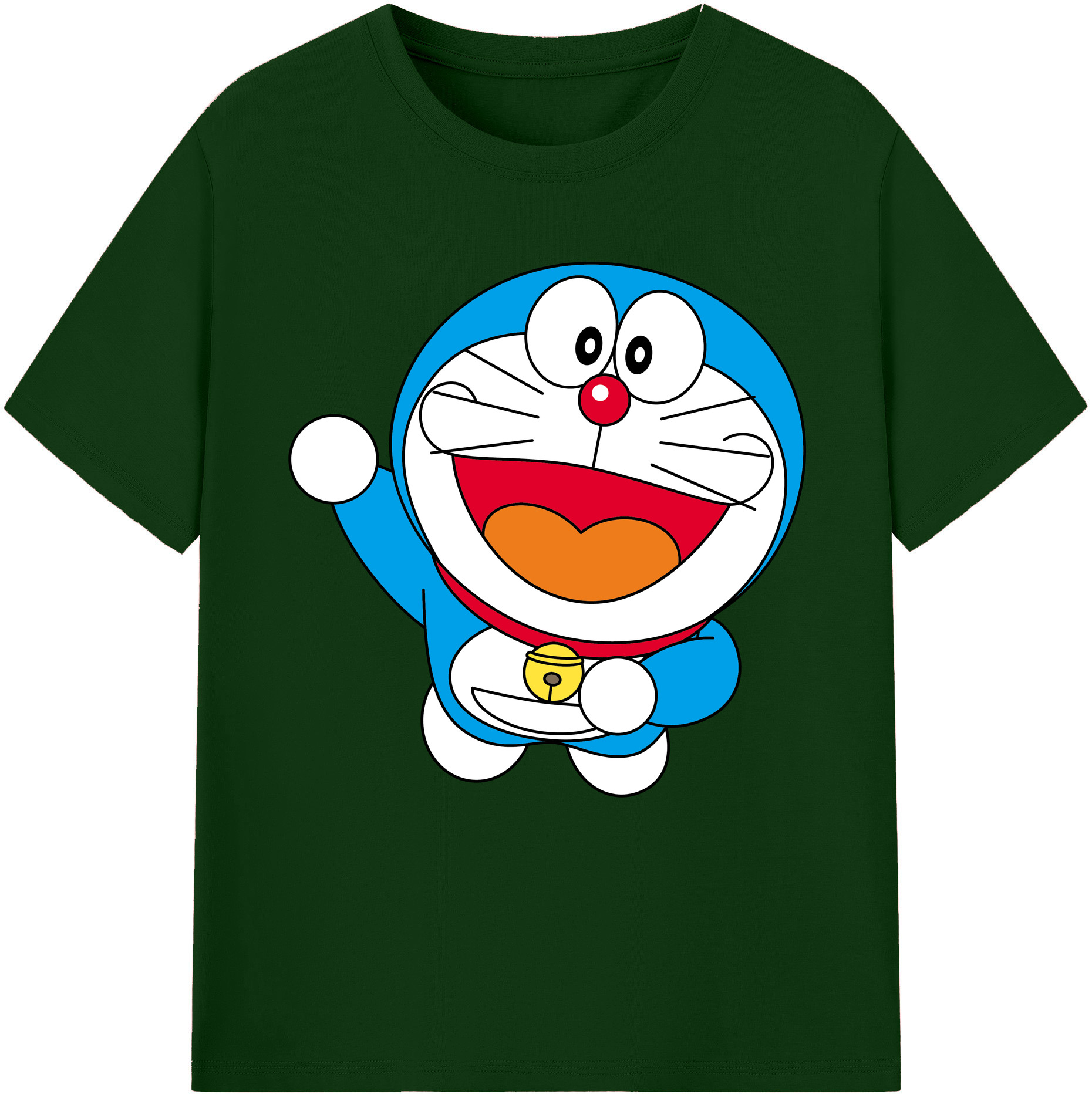 （画像用） ドラえもん Doraemon 綿100％半袖Tシャツ（フロントプリント）